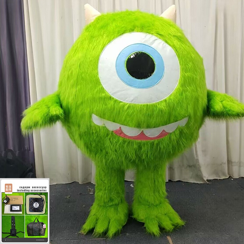 mike inflatable mascot costume